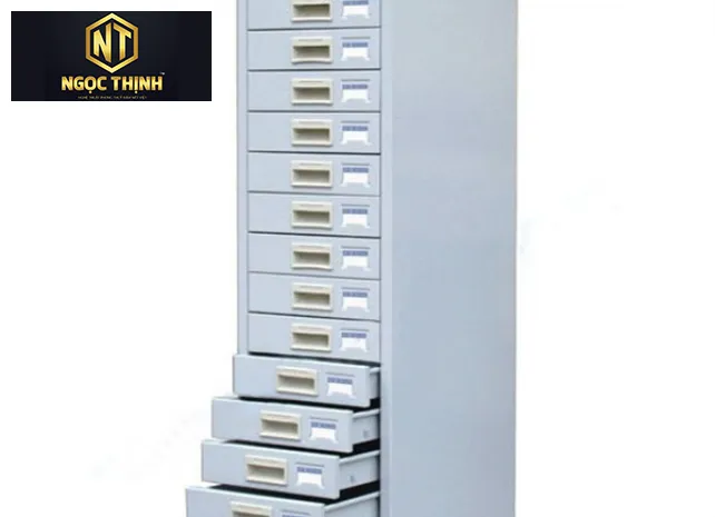 Tủ sắt sơn tĩnh điện gồm 10 ngăn kéo TU15F Tủ sắt sơn tĩnh điện gồm 10 ngăn kéo TU15F